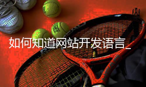 如何知道网站开发语言_(如何知道网站开发语言是否正常)